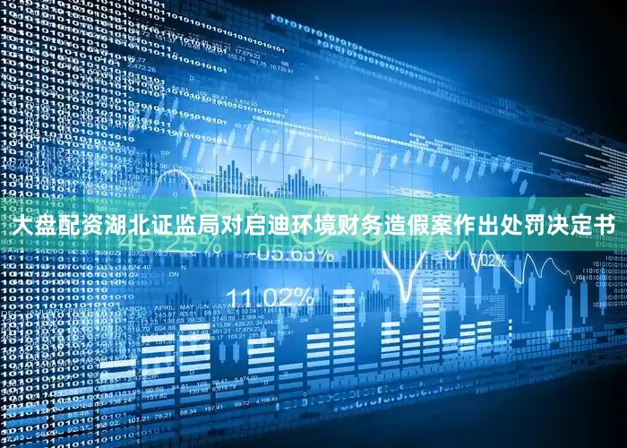 大盘配资湖北证监局对启迪环境财务造假案作出处罚决定书